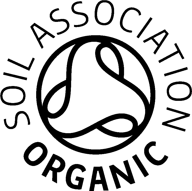 Logo of the Soil Association Organic on a white background